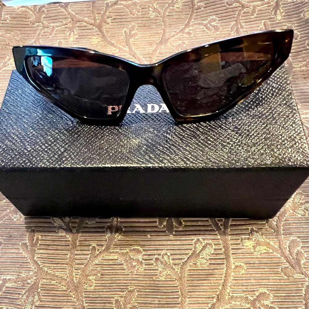 Prada Butterfly Sunglasses in Havana Tortoise